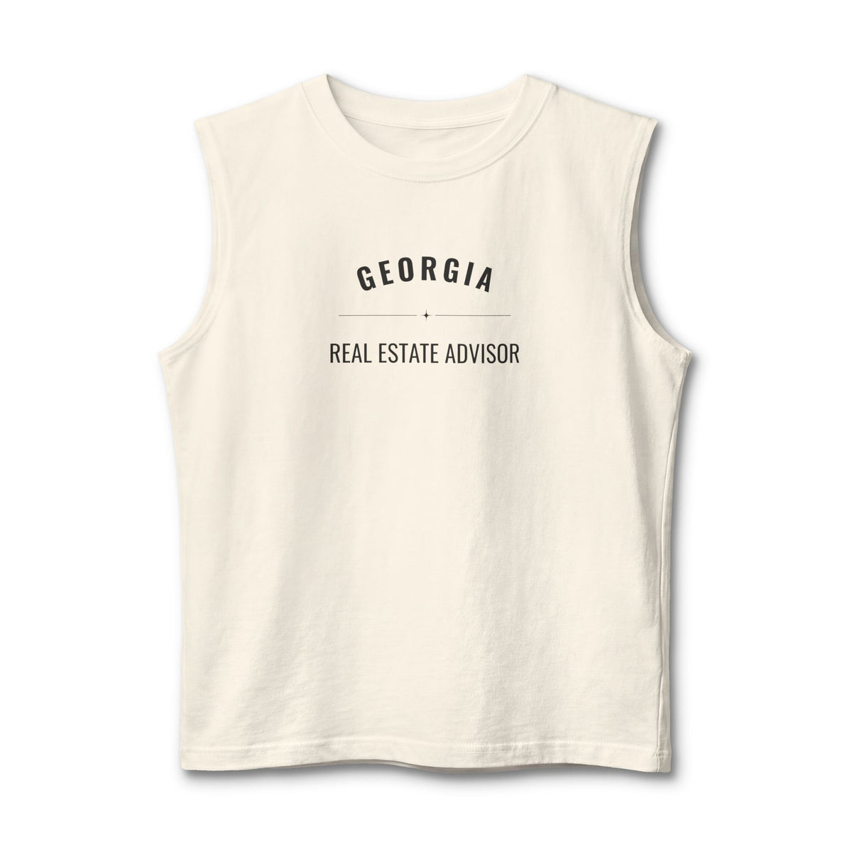 Georgia Real Estate Agent Muscle Tank | Unisex Real Estate Advisor Shirt | The State I’m In Is Real™