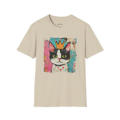 Tuxedo Cat Crowned Tee –  Tuxedo Cat T-Shirt/Crowned and Connected Collection