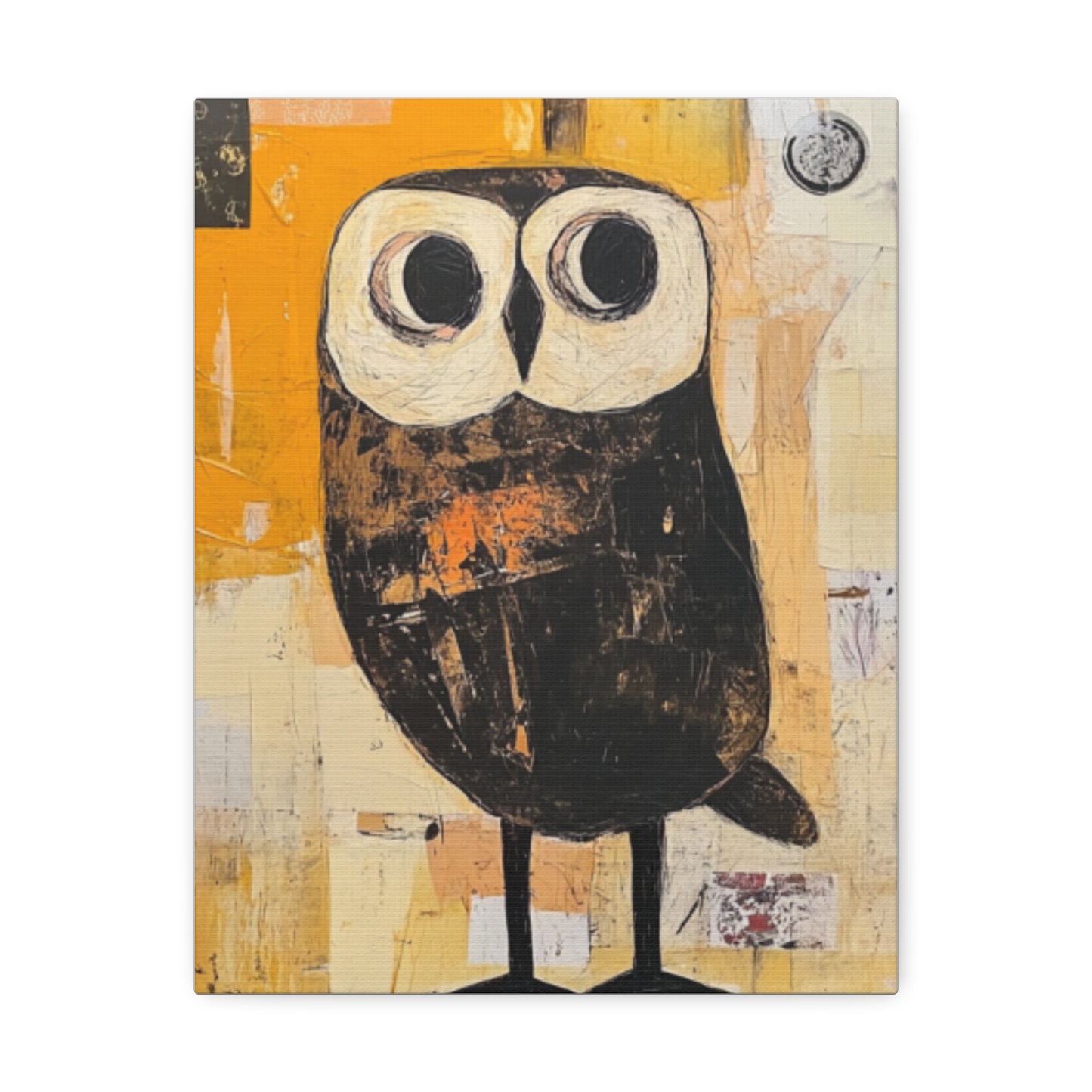 "Patty's Nightwatch" Owl Canvas art