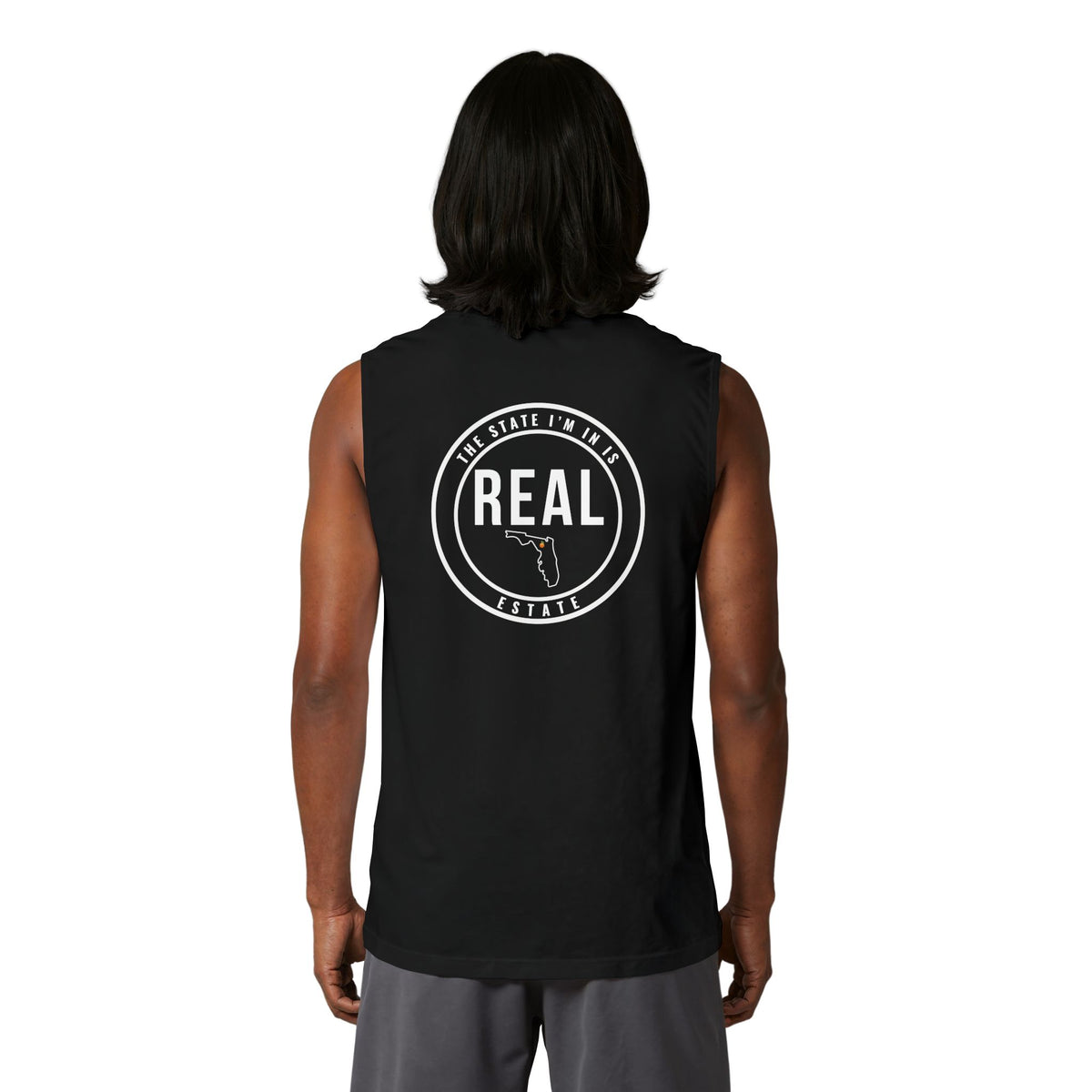Florida Real Estate Agent Muscle Tank | Unisex Real Estate Advisor Shirt | The State I’m In Is Real™