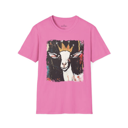 Goats Rule T-Shirt/Funny Goat Lover Tee/Crowned and Connected Collection