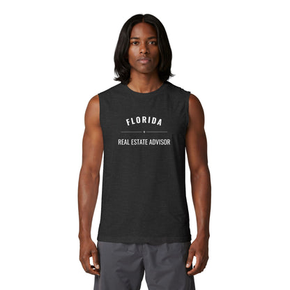Florida Real Estate Agent Muscle Tank | Unisex Real Estate Advisor Shirt | The State I’m In Is Real™