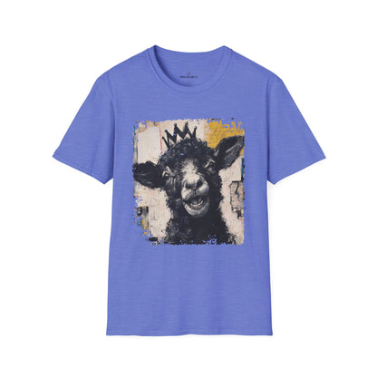 Black Sheep Crowned T-Shirt – Funny Animal Graphic Tee | Crowned & Connected Collection