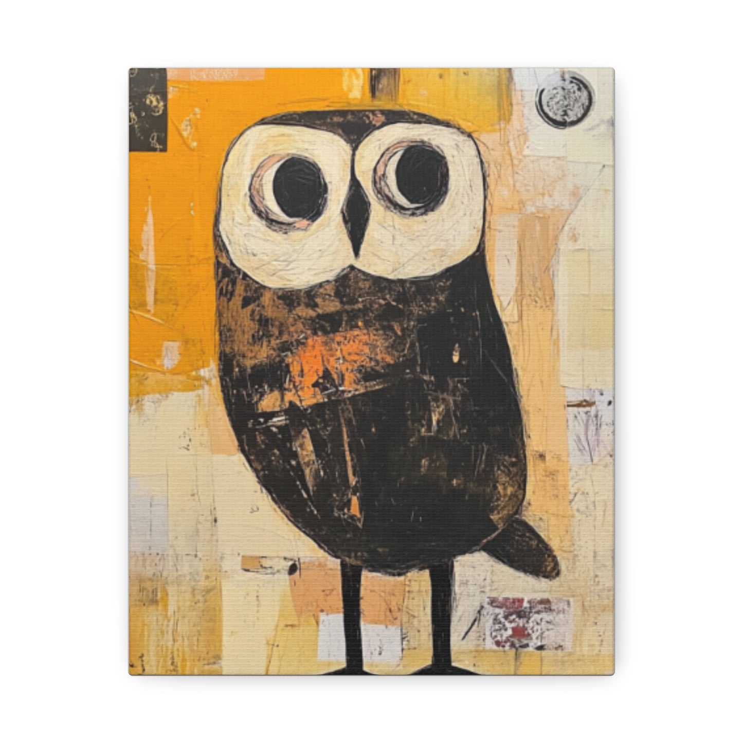 "Patty's Nightwatch" Owl Canvas art