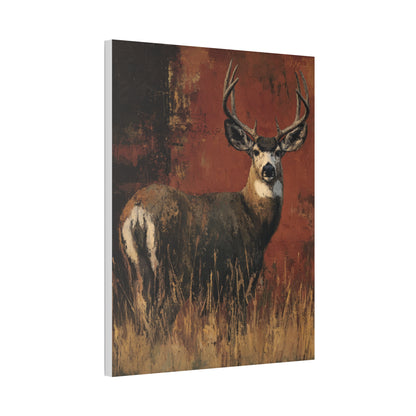 Benny - Abstract Deer Canvas Art
