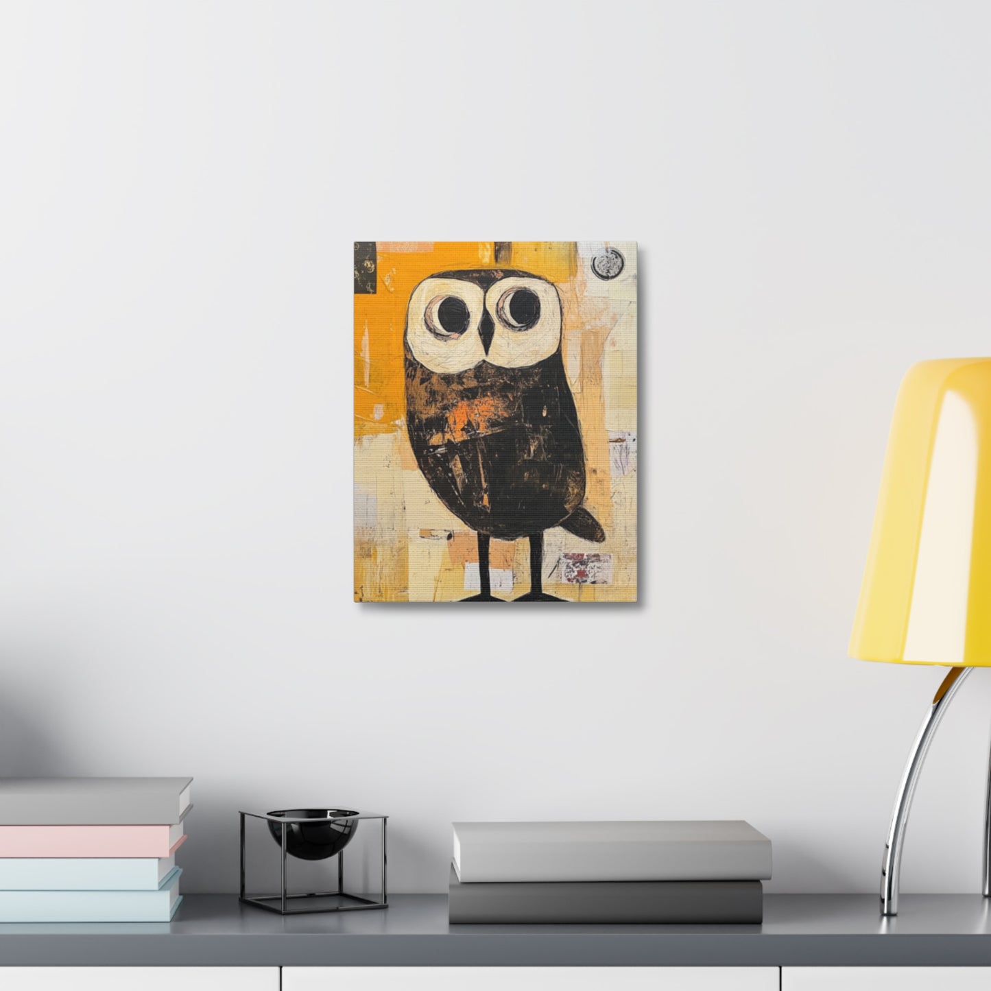 "Patty's Nightwatch" Owl Canvas art
