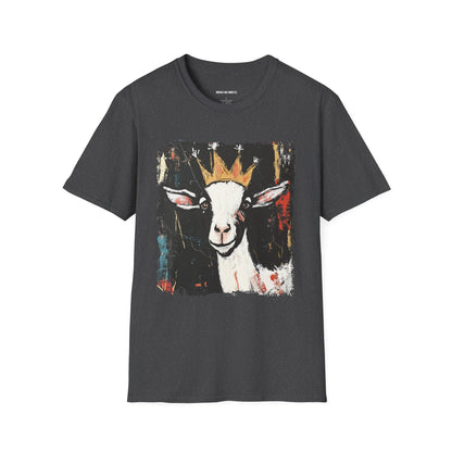 Goats Rule T-Shirt/Funny Goat Lover Tee/Crowned and Connected Collection