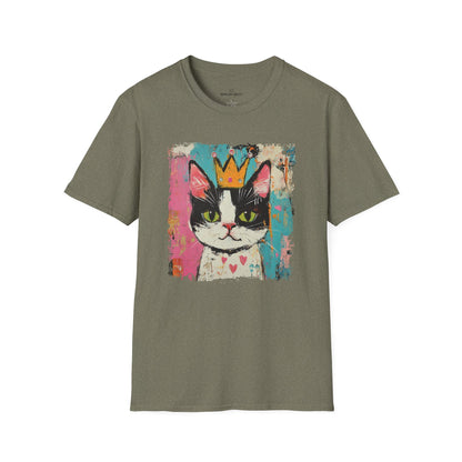 Tuxedo Cat Crowned Tee –  Tuxedo Cat T-Shirt/Crowned and Connected Collection