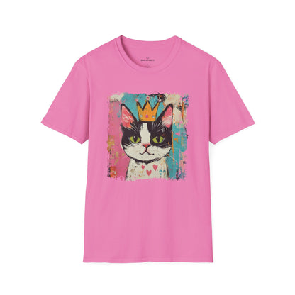 Tuxedo Cat Crowned Tee –  Tuxedo Cat T-Shirt/Crowned and Connected Collection