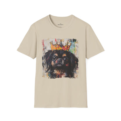Tibetan Spaniels Rule T-shirt/ Funny Tibetan Spaniel Tee/Crowned and Connected Collection