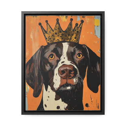 This Dog Won't Hunt, German Shorthair Pointer Canvas Art