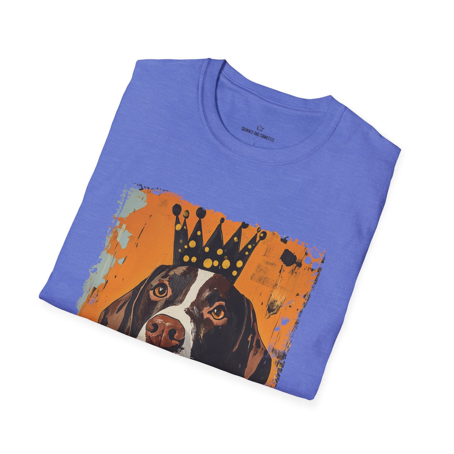 German Shorthaired Pointers Rule T-Shirt- Crowned and Connected Collection
