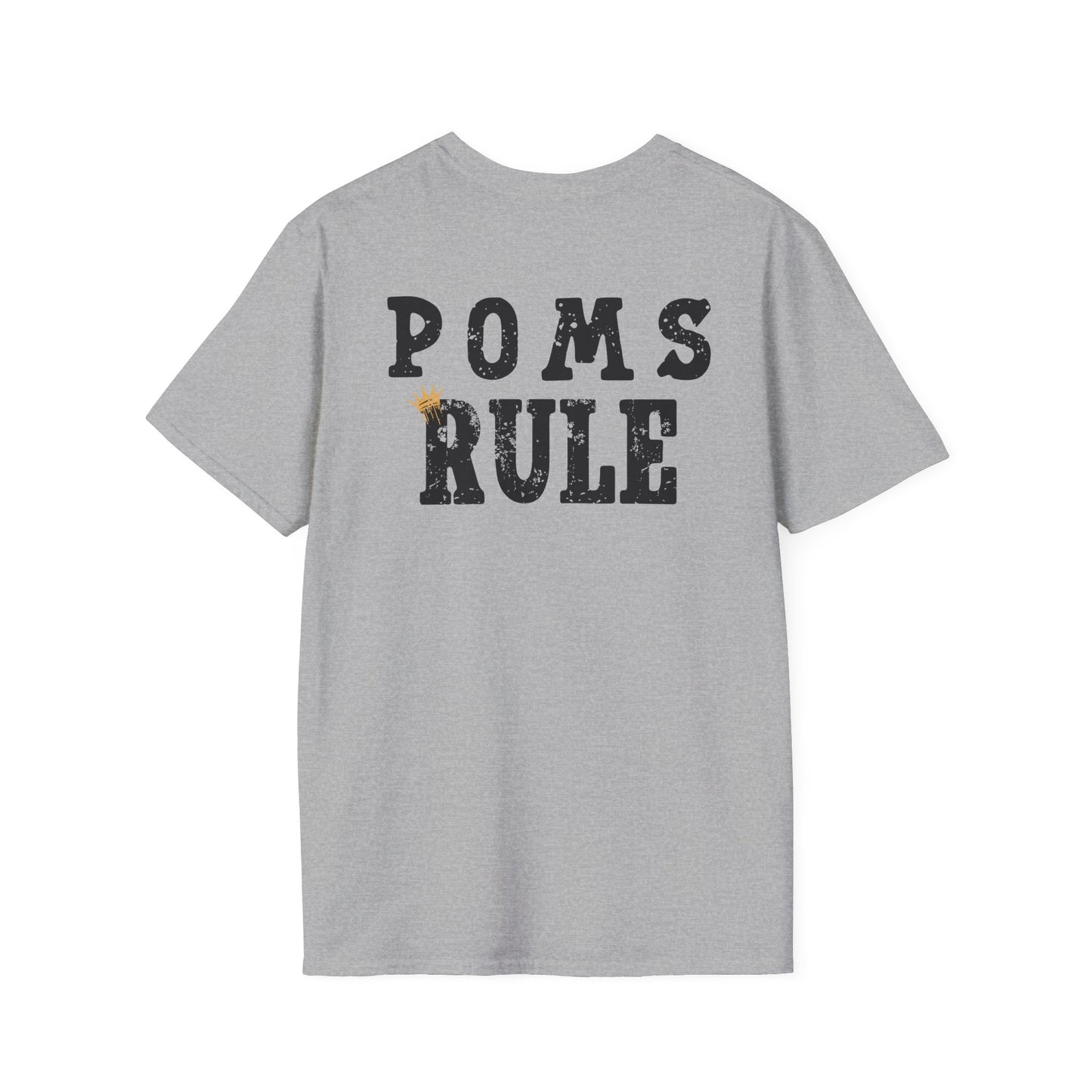 Poms Rule T-Shirt- Pomeranian T-shirt