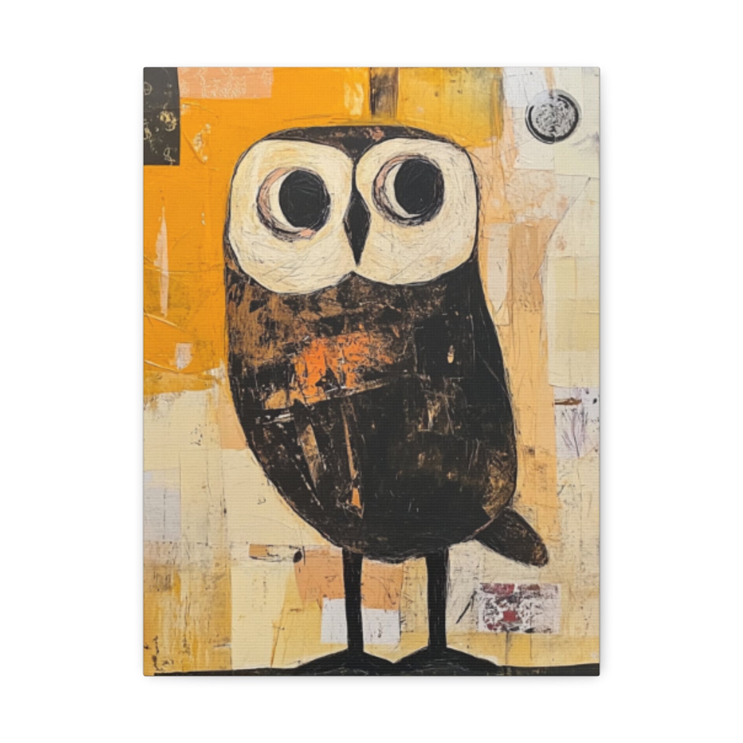 "Patty's Nightwatch" Owl Canvas art