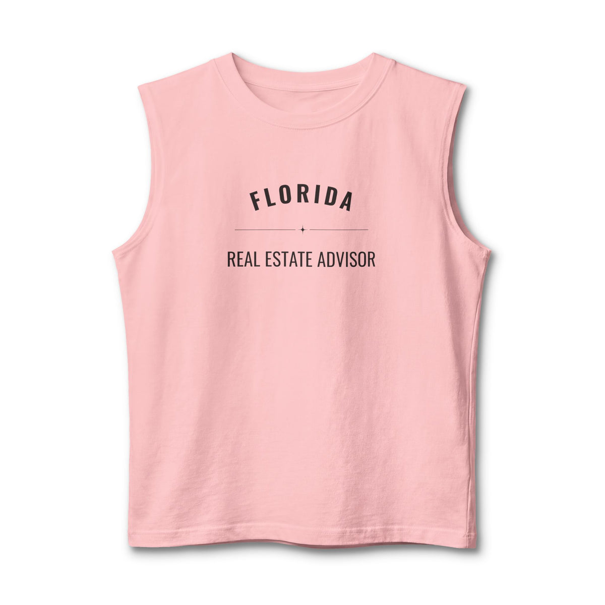 Florida Real Estate Agent Muscle Tank | Unisex Real Estate Advisor Shirt | The State I’m In Is Real™