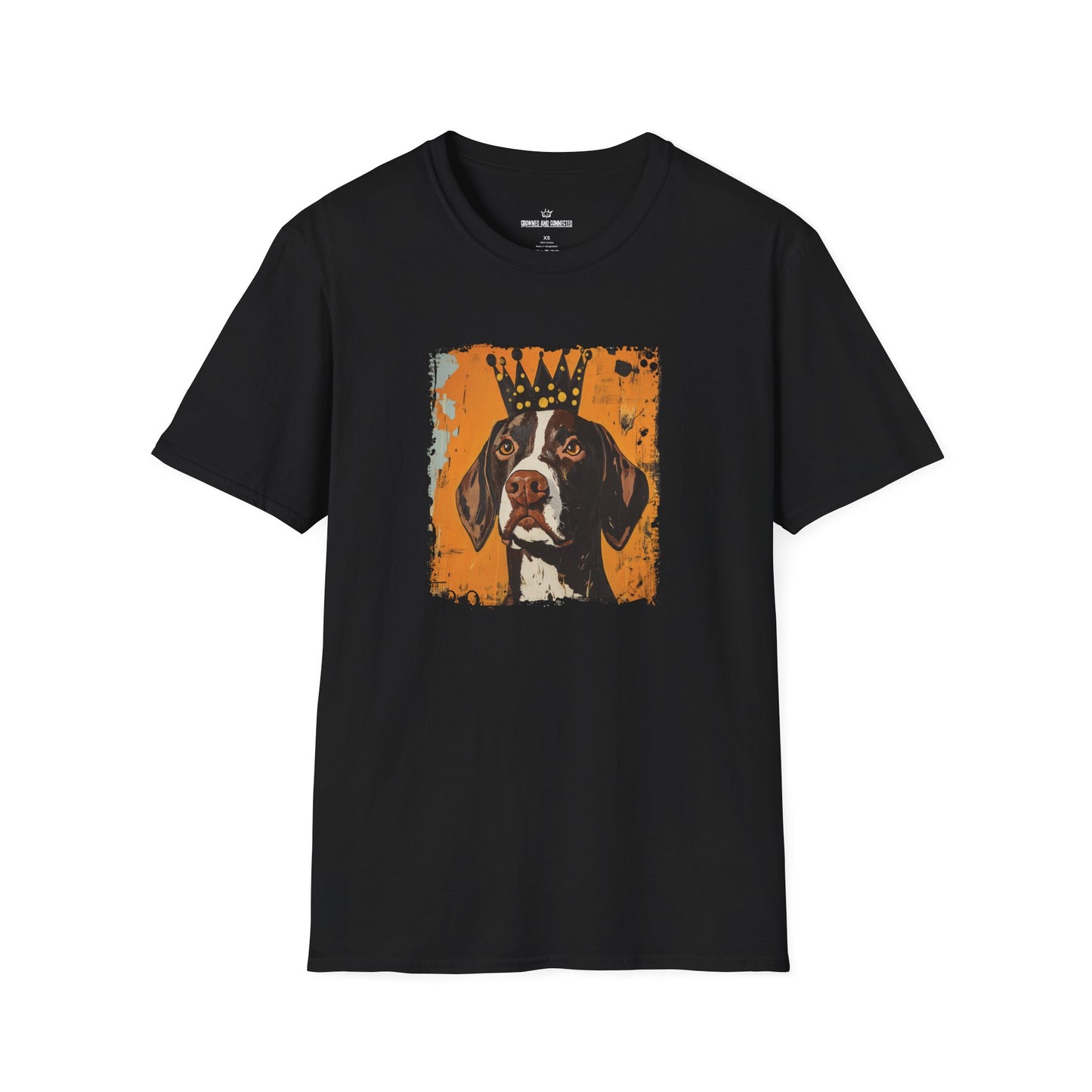 German Shorthaired Pointers Rule T-Shirt- Crowned and Connected Collection
