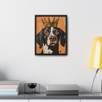 This Dog Won't Hunt, German Shorthair Pointer Canvas Art