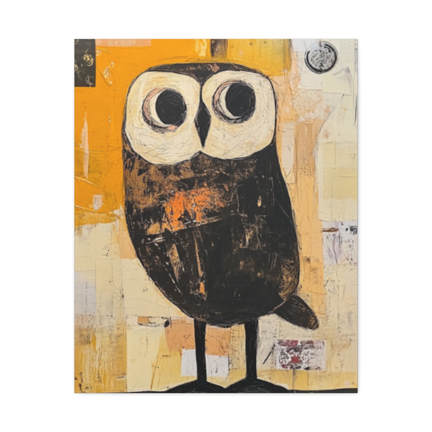 "Patty's Nightwatch" Owl Canvas art