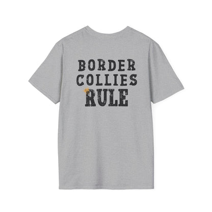 Border Collies Rule T-Shirt/ Crowned and Connected Collection