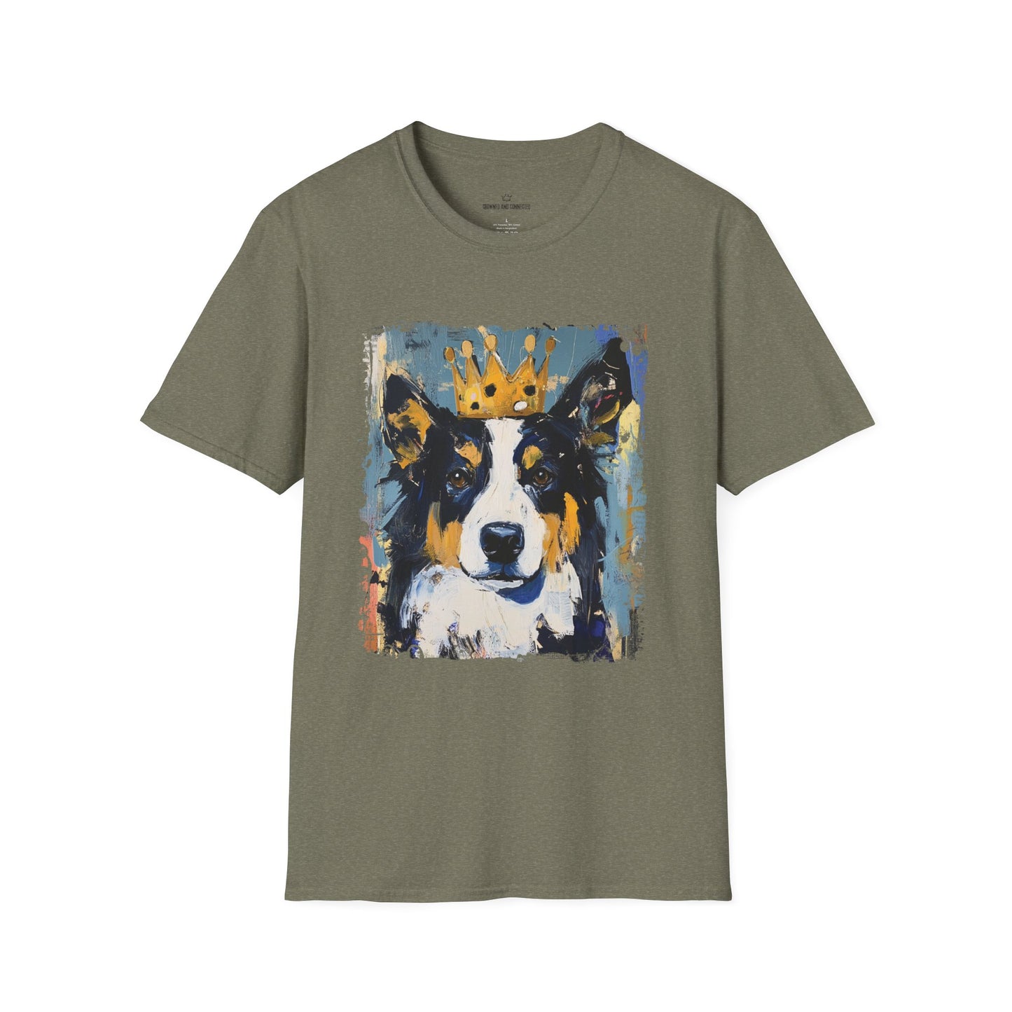 Border Collies Rule T-Shirt/ Crowned and Connected Collection
