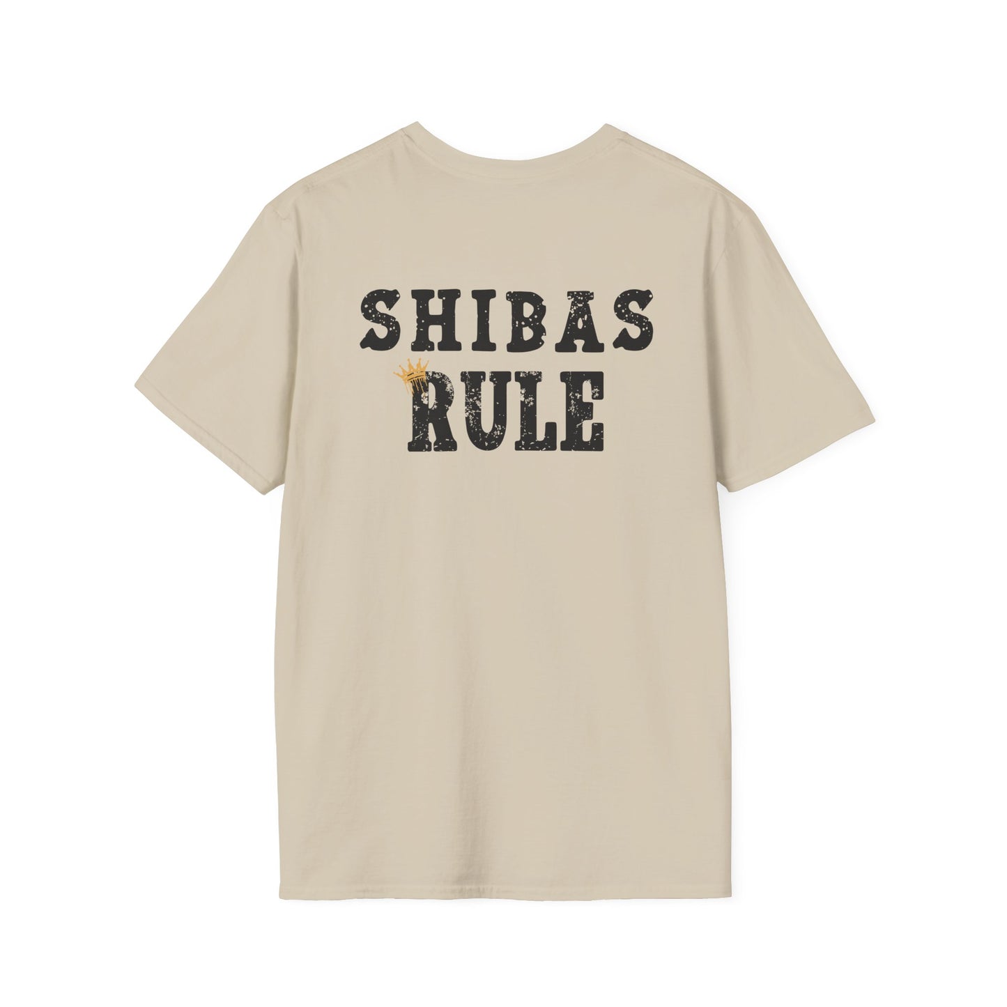 Shiba Inus Rule T-Shirt/ Crowned and Connected Collection