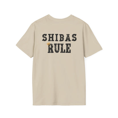 Shiba Inus Rule T-Shirt/ Crowned and Connected Collection