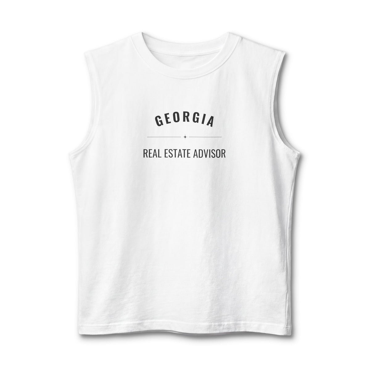 Georgia Real Estate Agent Muscle Tank | Unisex Real Estate Advisor Shirt | The State I’m In Is Real™
