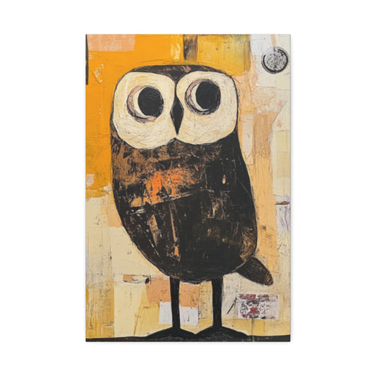 "Patty's Nightwatch" Owl Canvas art