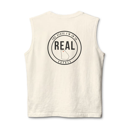 Georgia Real Estate Agent Muscle Tank | Unisex Real Estate Advisor Shirt | The State I’m In Is Real™