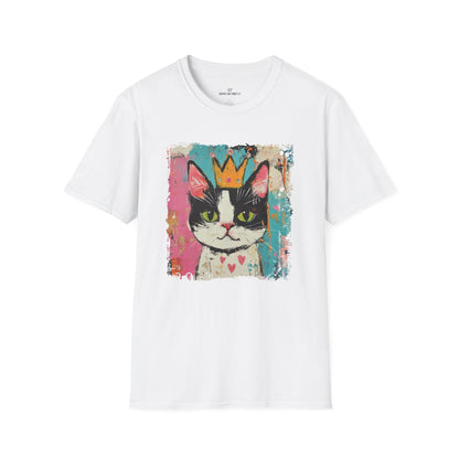 Tuxedo Cat Crowned Tee –  Tuxedo Cat T-Shirt/Crowned and Connected Collection