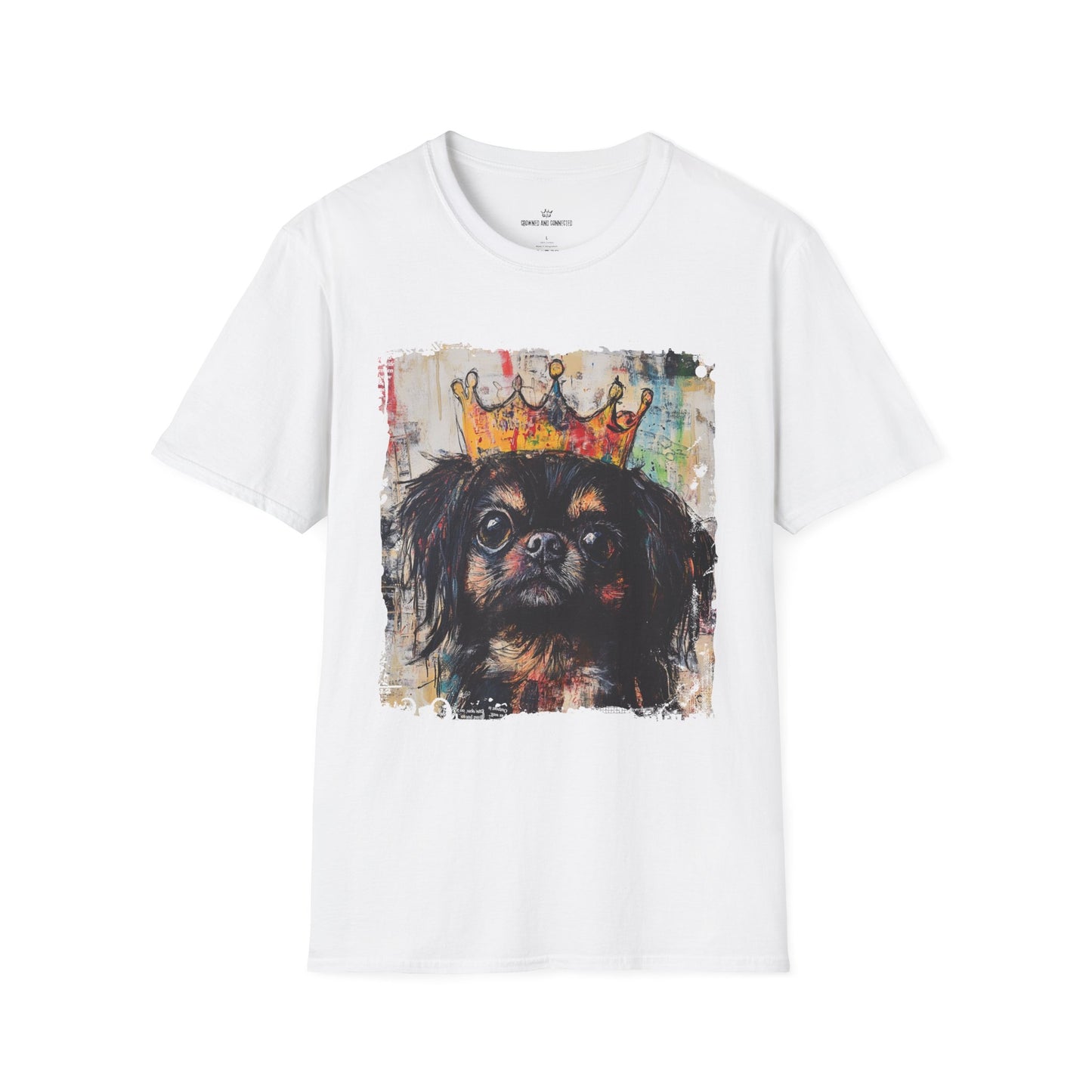 Tibetan Spaniels Rule T-shirt/ Funny Tibetan Spaniel Tee/Crowned and Connected Collection