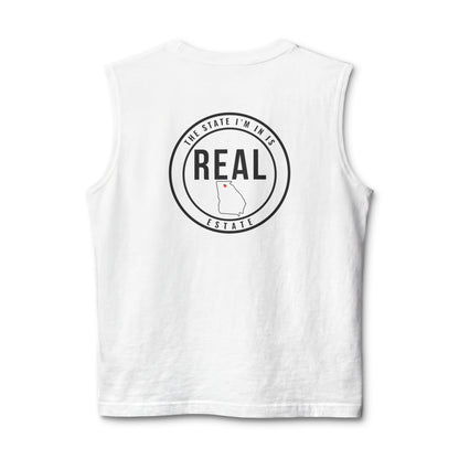 Georgia Real Estate Agent Muscle Tank | Unisex Real Estate Advisor Shirt | The State I’m In Is Real™