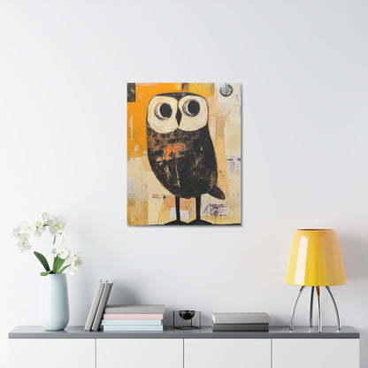 "Patty's Nightwatch" Owl Canvas art