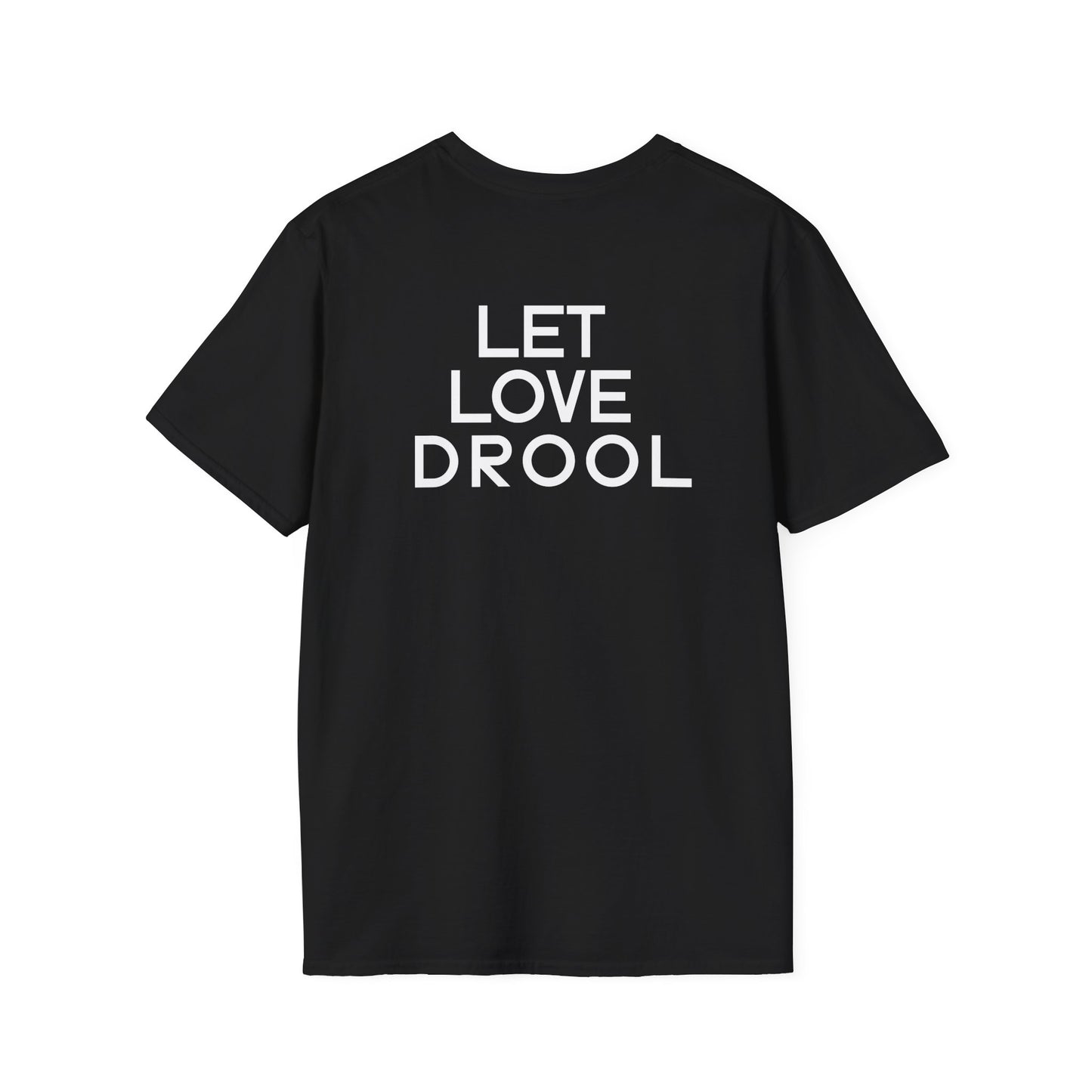 Let Love Drool – Funny Golden Retriever Dog Lover T-Shirt/Crowned & Connected Collection