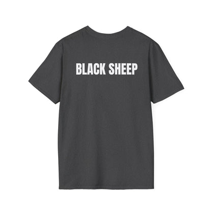 Black Sheep Crowned T-Shirt – Funny Animal Graphic Tee | Crowned & Connected Collection