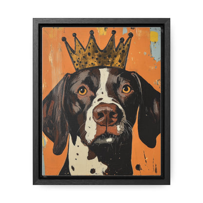 This Dog Won't Hunt, German Shorthair Pointer Canvas Art