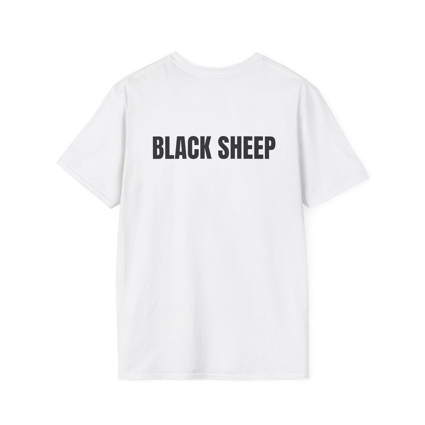 Black Sheep Crowned T-Shirt – Funny Animal Graphic Tee | Crowned & Connected Collection