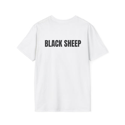 Black Sheep Crowned T-Shirt – Funny Animal Graphic Tee | Crowned & Connected Collection
