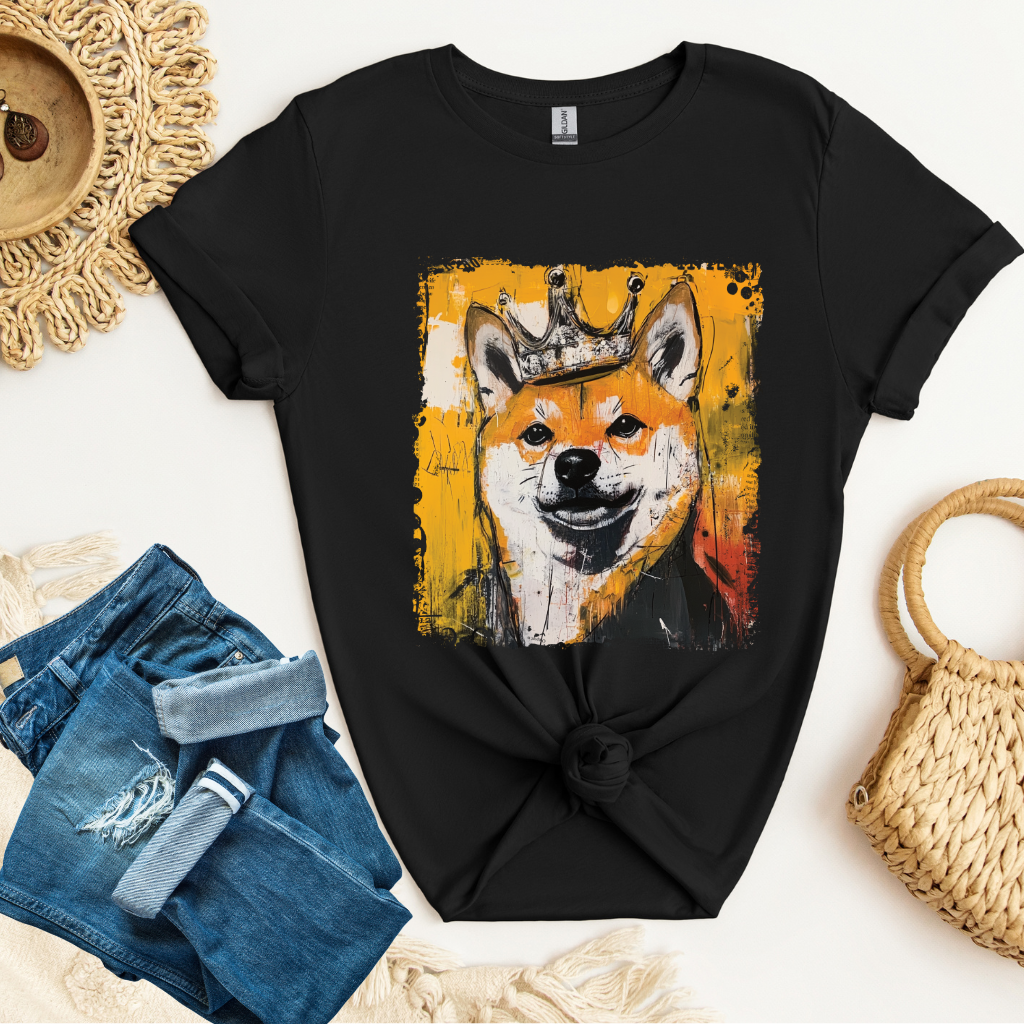 Shiba Inus Rule T-Shirt/ Crowned and Connected Collection